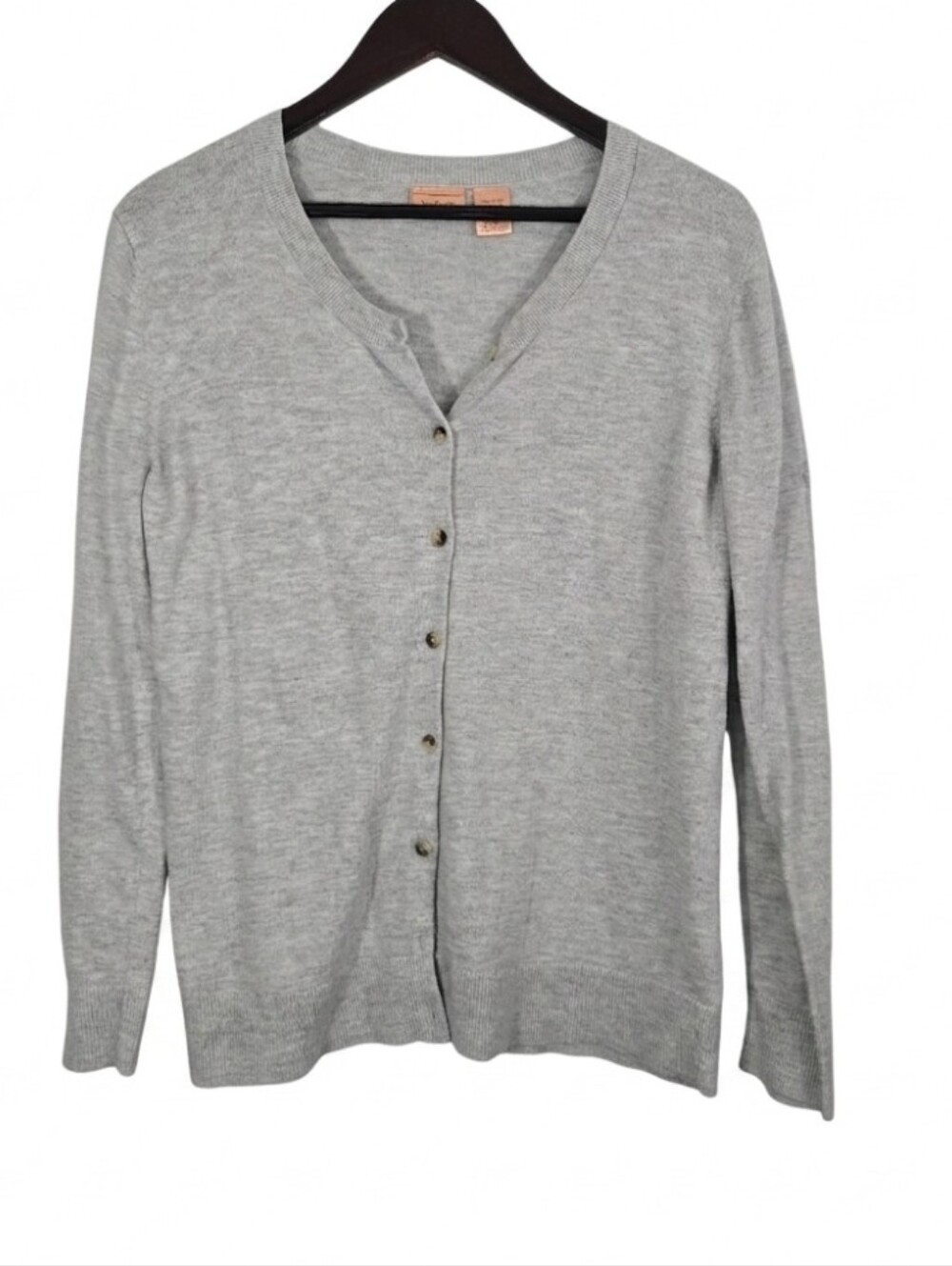Northcrest gray cardigan sweater